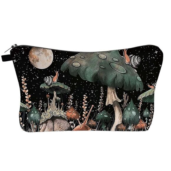 MAGICAL MUSHROOM COSMETICS BAG - Picture 1 of 3